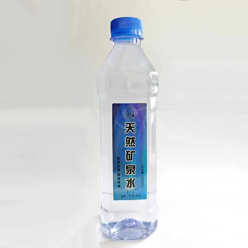 1+T 天然矿泉水 520ml*24瓶/件高清大图