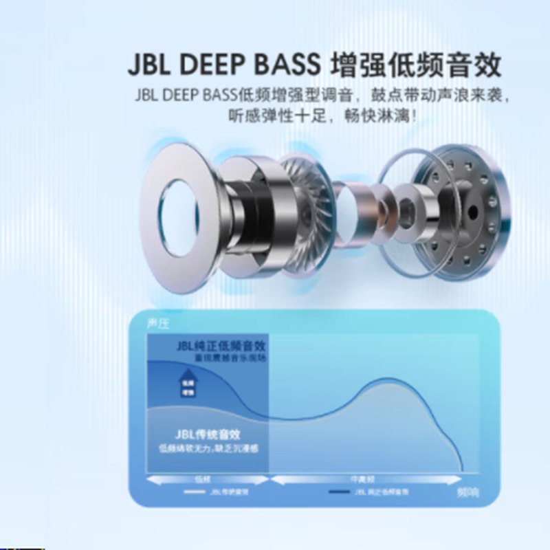 JBL W300TWS 真无线蓝牙耳机
