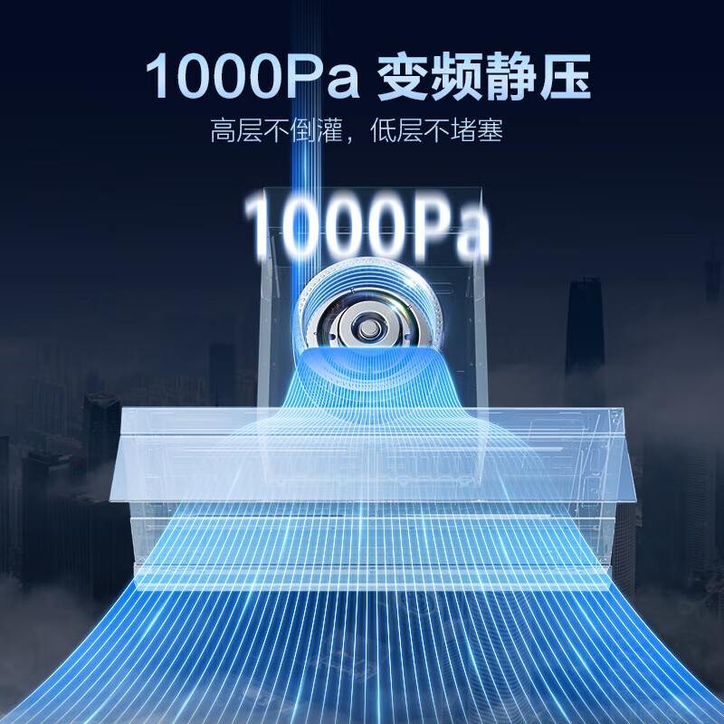 [高温蒸汽洗]美的(Midea)油烟机AK9Pro顶侧一体跨界双腔 烟灶联动25m³大吸力 变频巡航 超薄近吸抽油烟机