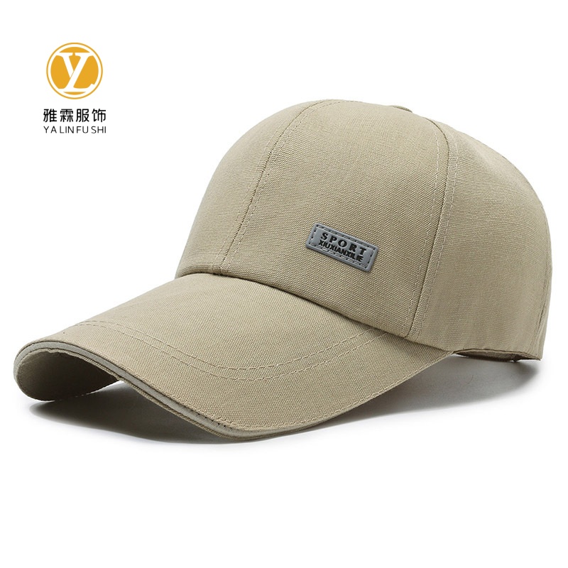 雅霖服 棒球帽帆布休闲YLF-04212 顶高清大图