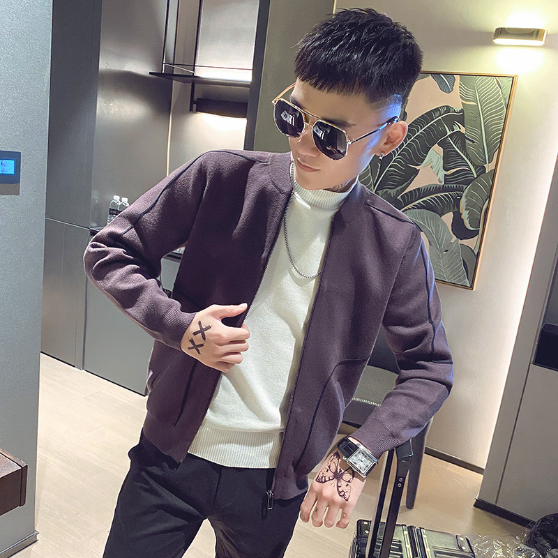NEW LAKE夹克男秋冬装韩版潮流帅气棒球服上衣2020春秋季新款时尚百搭外套夹克
