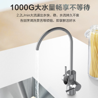 美的(Midea)净水器家用净水机澎湃系列T1000G直饮机RO滤芯0阻垢剂全时零陈水反渗透过滤器 澎湃T1000G净水