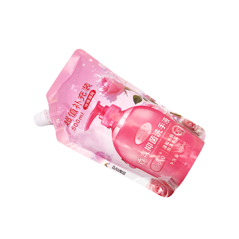 利可莉 抑菌袋装洗手液 500g/袋高清大图