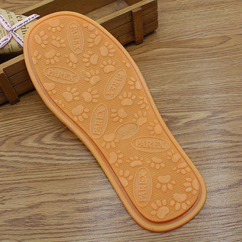 网格牛筋片3637码宽拖鞋牛筋片防滑耐磨牛津底防水成人补鞋贴软鞋底片