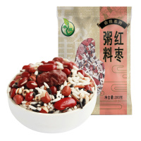 禾煜红枣粥料_200g 红芸豆白糯米黑米赤豆红枣红米薏仁米花豇豆花生仁