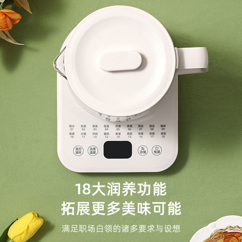 徕多电水壶1.5L可调式自动保温可预约大容量WH16-GLTK高清大图