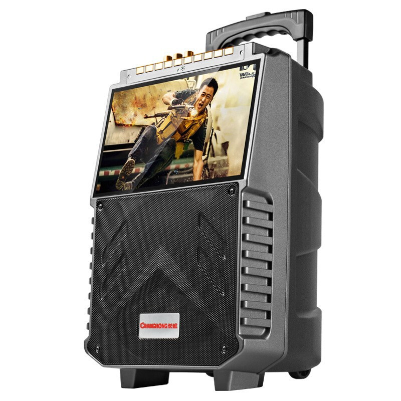 新品长虹(changhong) 户外广场舞音响带显示屏ktv点歌机一体机蓝牙