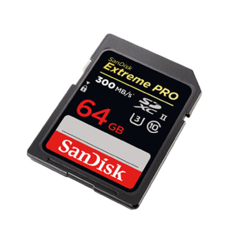 闪迪(SanDisk)读速300MB/s 写速260MB/s至尊SDXC UHS-II