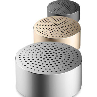 Xiaomi/小米 随身蓝牙音箱户外无线迷你便携家用金属小音响金属银