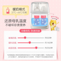 小熊（Bear）温奶器 奶瓶消毒器四合一暖奶器 家用恒温调奶器 婴儿热奶解冻自动加热保温宝宝辅食多功能NNQ-A02B1