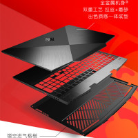 惠普(HP)暗影精灵6 Air 15-dh1011tx 15.6英寸电竞屏高色域吃鸡游戏笔记本电脑(i7-10750H 16G 1TB SSD RTX2060 6G独显)