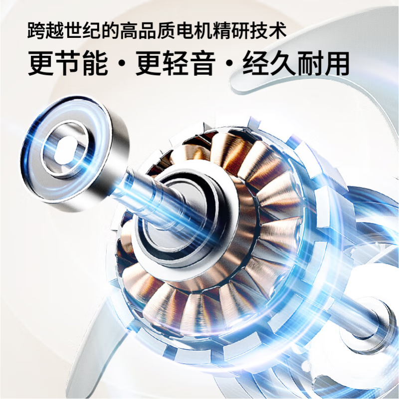 艾美特三档高度遥控款带定时9叶循环落地扇FS25-R5 家用电风扇大风量立式落地扇轻音节能柔风风扇 遥控款高清大图