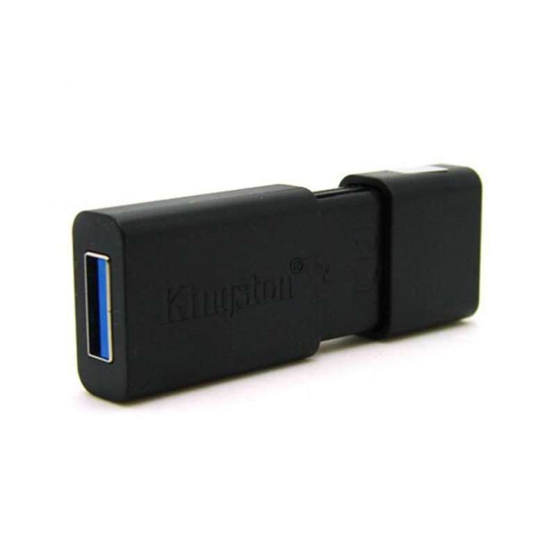 [免邮]金士顿(Kingston)DT100 G3 32GB USB3.0高速商务办公推拉优盘 黑色