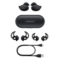 Bose 无线耳塞 黑色 真无线蓝牙耳机 Bose小鲨 被动降噪消噪 手势触控 鲨鱼鳍防掉落运动耳机