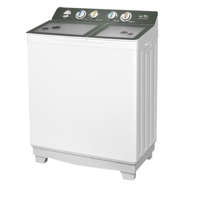 威力（WEILI）半自动15kg双桶洗衣机 洗脱分离 钢化玻璃盖板 大容量家用商用双电机XPB150-2208S