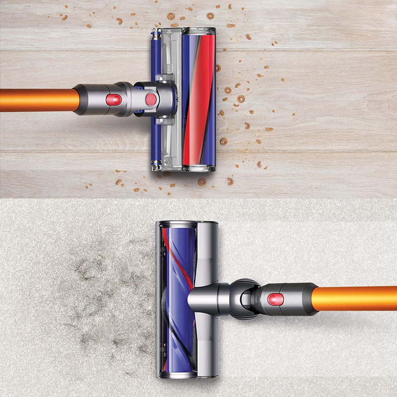 戴森 DYSON V8 Carbon Fiber 家用手持无线大功率强力 吸尘器 6吸头+2配件