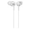 索尼(SONY) MDR-EX255AP入耳式立体声手机通话耳机线控带麦 3.5毫米L型插头有线耳机 EX255AP白色
