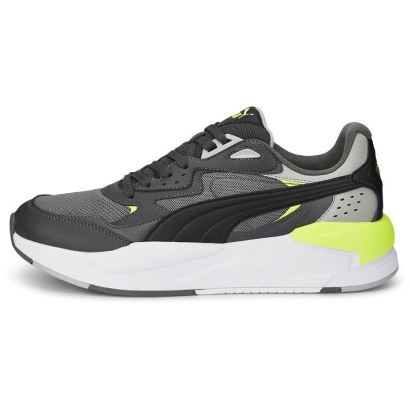 彪马(Puma)舒适缓震训练鞋男室内健身鞋PUMA出品柔软步伐综合运动 gray_(gray_/_yellow_/_black) 42