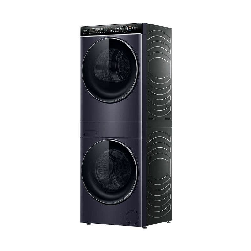 叠黛和美H2洗烘套装超薄平嵌10公斤精华洗洗衣机双擎热泵烘干机 3D透视烘干 H9 YF10BLD86BCU1图片