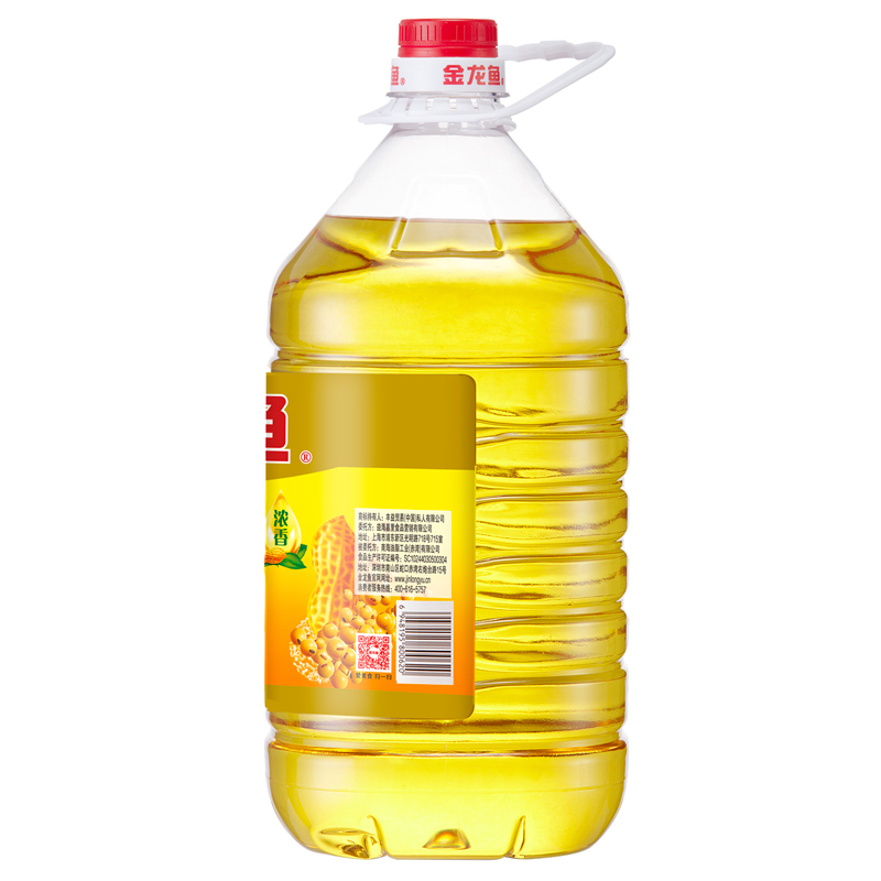 金龙鱼 花生浓香食用调和油 5L