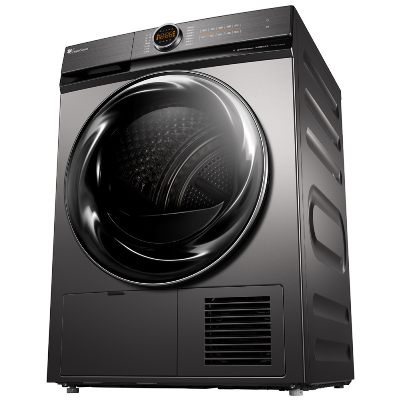 小天鹅littleswan热泵烘干机烘衣机滚筒10公斤干衣机风衣机蒸汽免熨