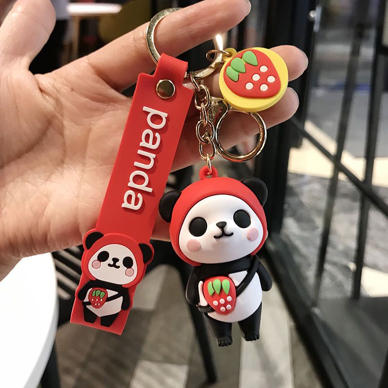 创意网红钥匙扣包包挂件卡通公仔情侣可爱ins小玩偶