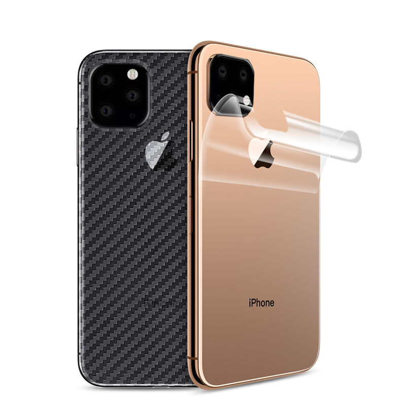 苹果11磨砂背膜iphone11pro手机后膜max高清软膜贴纸全屏防摔耐刮