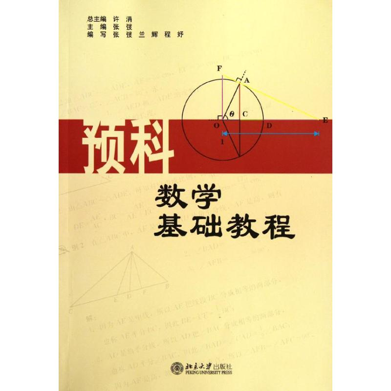 [M]预科数学基础教程-9787301202906高清大图