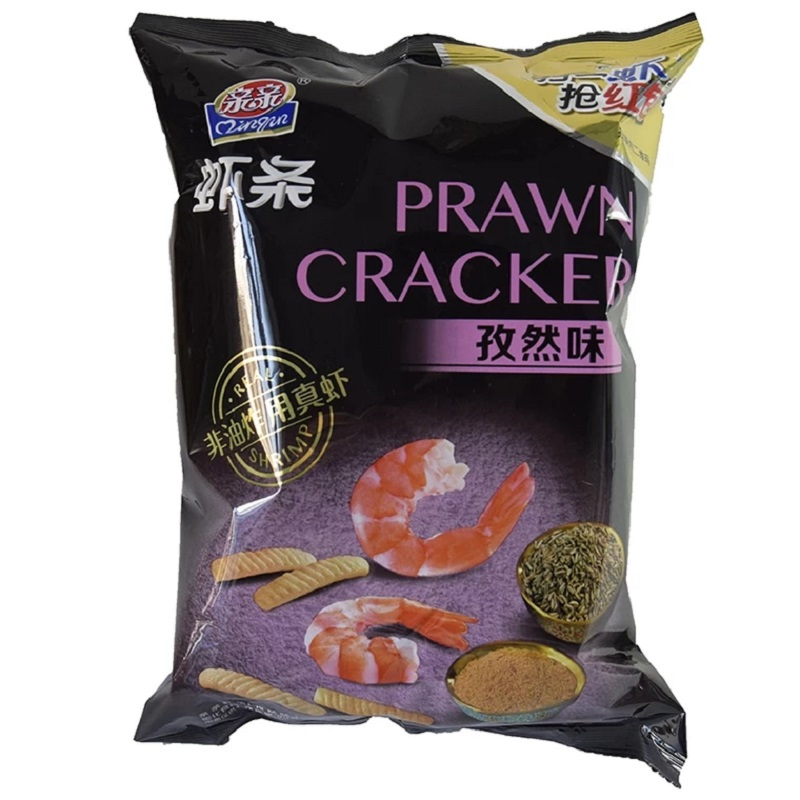 亲亲 膨化食品 虾条 孜然虾味80g(休闲零食)