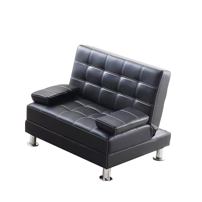 巴洛卡办公沙发皮艺沙发办公室休息沙发折叠午睡沙发床blk801牛皮单人