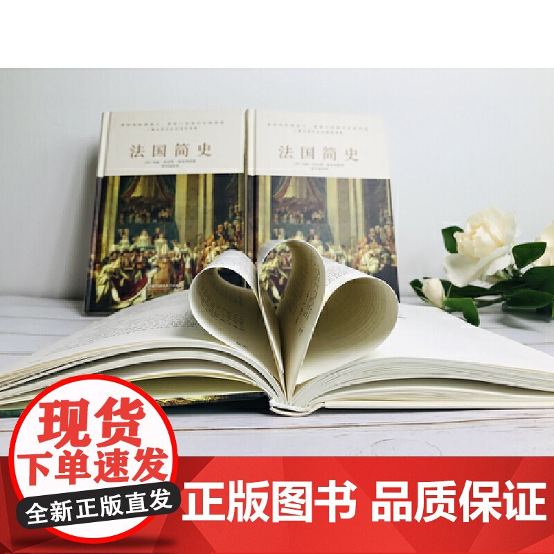 法国简史(左手玫瑰右手枪,一小时读懂法兰西的浪漫和激荡) 正版书籍高清大图