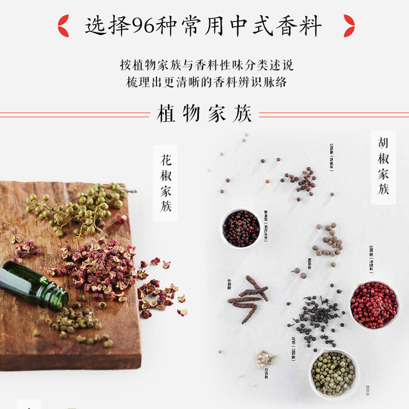 [正版]生活-餐桌上的中式香料百科 卢俊钦潘玮翔著 从饮食轶事到色香味用 增加料理深度的香料风味事典 香料故事挑选保高清大图