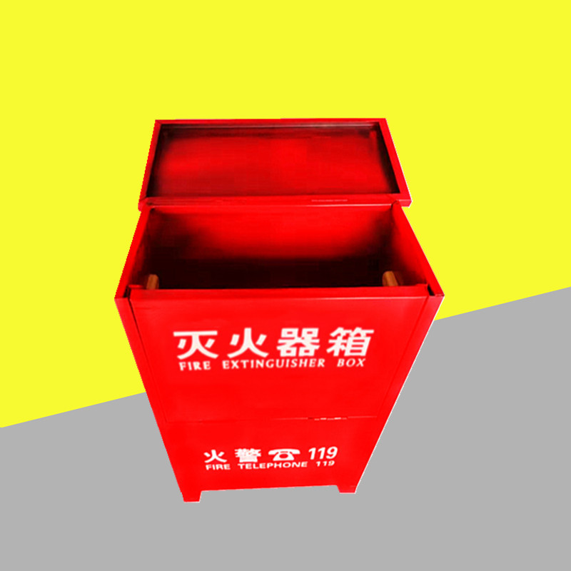 水龙珠(SHUILONGZHU) 4kg公斤干粉灭火器箱子 消防器材加厚版 10个起订