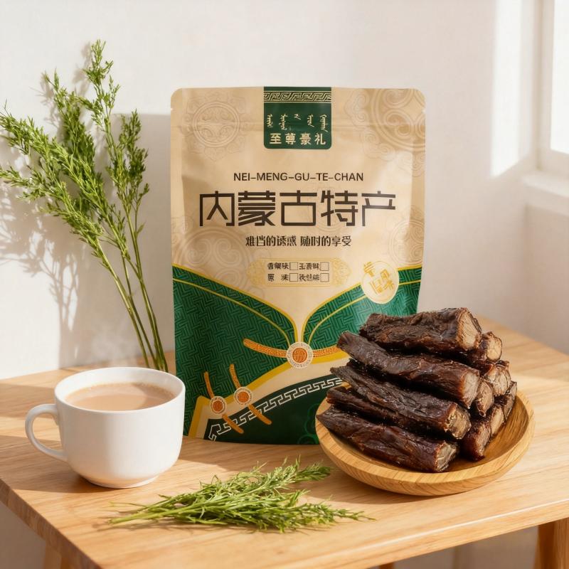 七里浮子 牛肉干 原味 158g高清大图