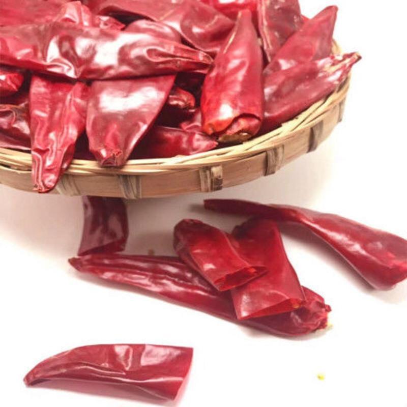 赛卡伊新疆大板椒铁板椒500g条长个大皮厚美国红上色微辣出红油干辣椒