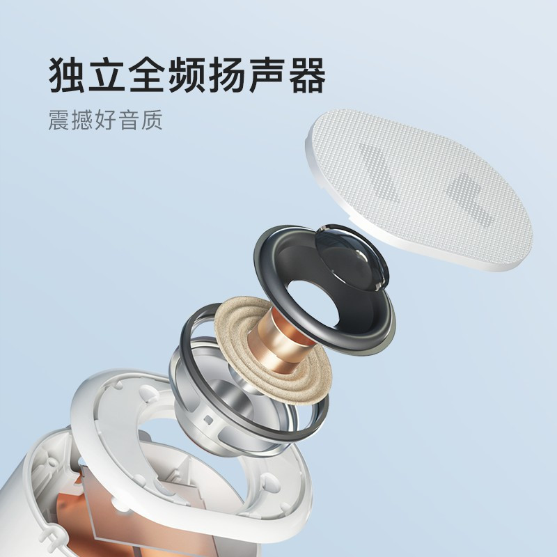 小度 智能音箱 随身版 随身蓝牙音箱 迷你音响 小度智能音箱 智能语音助手 蓝牙5.0连接 白色