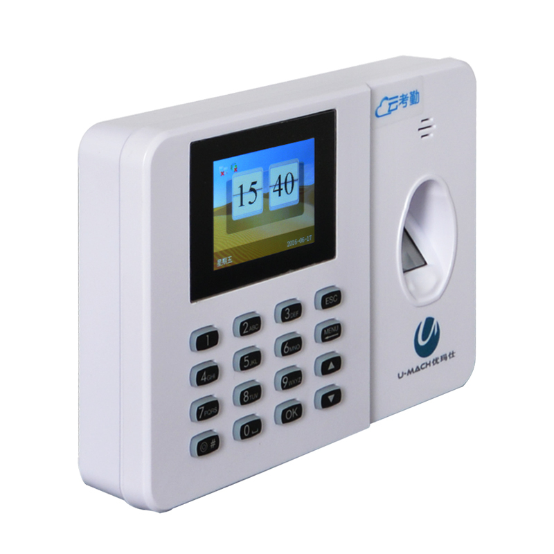 优玛仕umachuz30存储容量160000条优玛仕指纹考勤机计价单位台白色