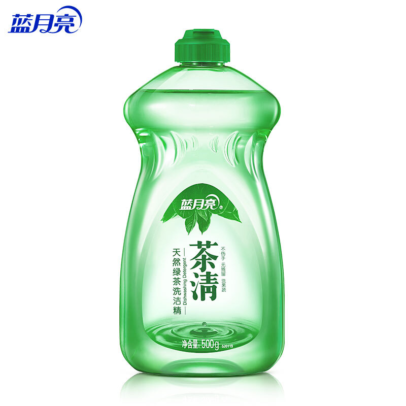 蓝月亮 茶清天然绿茶洗洁精 500g 单位:瓶