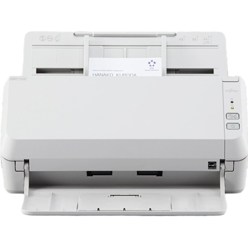 富士通(Fujitsu)扫描仪 SP-1120N黑白彩色双面高速自动连续办公商用扫描机