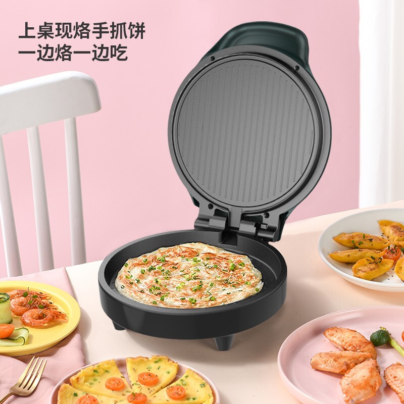 利仁(Liven)电饼铛双面加热煎饼烙饼锅煎烤机加深烤盘LR-J2301C高清大图