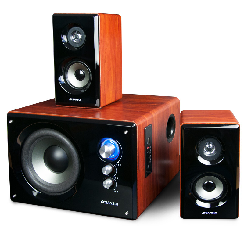Sansui/山水 GS-6000(80A)蓝牙音箱家庭K歌音响低音炮电脑家用