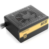 先马(SAMA)金牌600 额定600W (全电压/80PLUS认证/主动式PFC/扁线材) 台式机电脑电源