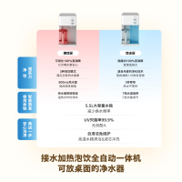 飞利浦净水器家用直饮2024新款即热桌面台式小型饮水机加热一体机