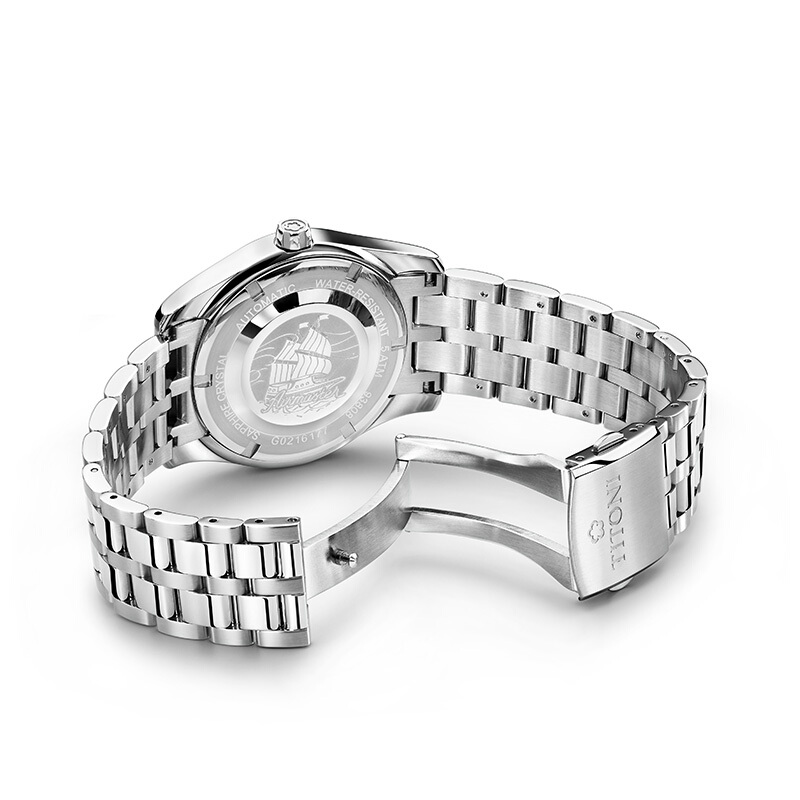 Titoni梅花手表男空霸系列时尚机械表93808SRG-665高清大图