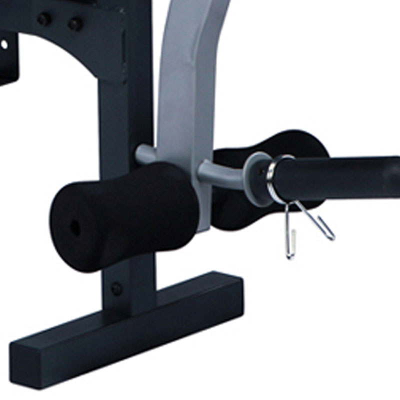 军霞(JUNXIA)JX-764豪华型圆管举重床前踢腿训练二头肌训练高清大图