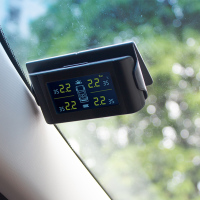 胎压监测器太阳能非V6内置外置无线通用轮胎检测高精度X6C