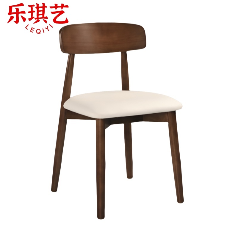 乐琪艺 餐椅 木质 把高清大图