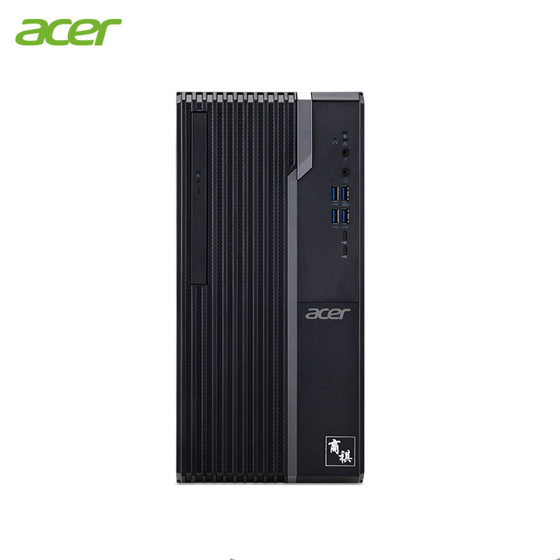 宏碁（ACER）商祺V4288台式主机（G5905 4G 1T 集显）黑
