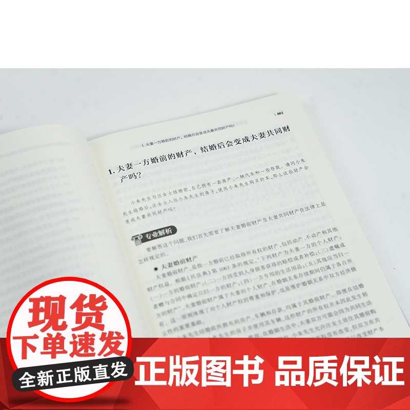 教你化解婚姻家事纠纷:123个婚姻家庭疑难法律问题实操指引法学理论高清大图