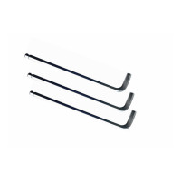 世达 SATA 81104A 铬钒钢加长球头内六角扳手 1.5mm